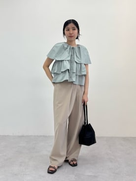 島津（shimazu)さん（レディース・160cm）の春コーディネート