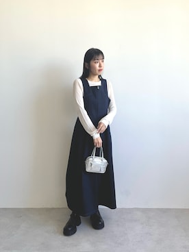 島津(shimazu)さん(レディース・160cm)の冬コーディネート