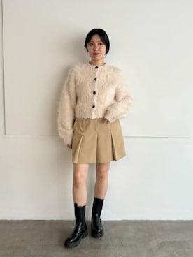 島津（shimazu)さん（レディース・160cm）の冬コーディネート