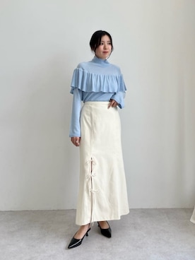 島津（shimazu)さん（レディース・160cm）の秋コーディネート
