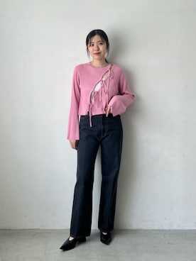 島津（shimazu)さん（レディース・160cm）の夏コーディネート