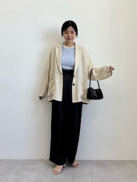 島津（shimazu)さん（レディース・160cm）の春コーディネート