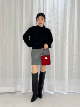 島津（shimazu)さん（レディース・160cm）の秋コーディネート