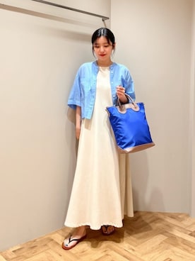 島津（shimazu)さん（レディース・160cm）の夏コーディネート