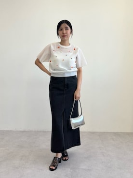 島津(shimazu)さん(レディース・160cm)の春コーディネート