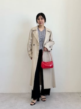 島津（shimazu)さん（レディース・160cm）の冬コーディネート