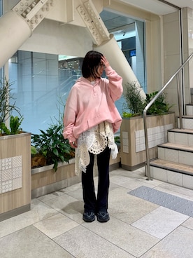 「etsinta（エシンタ）のアイテム」を使った、madokaさん（レディース・151cm）の春コーディネート