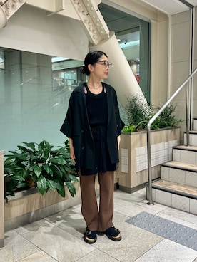 「CIAOPANIC TYPY（チャオパニックティピー）のアイテム（ジャケット/アウター）」を使った、madokaさん（骨格ウェーブ・レディース・151cm）の秋コーディネート