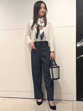 シオンさん（レディース・162cm）の春コーディネート