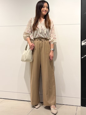 シオンさん（レディース・162cm）の春コーディネート