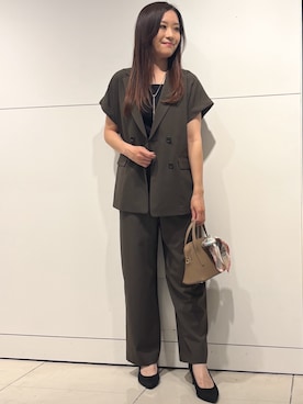 シオンさん(レディース・162cm)の春コーディネート