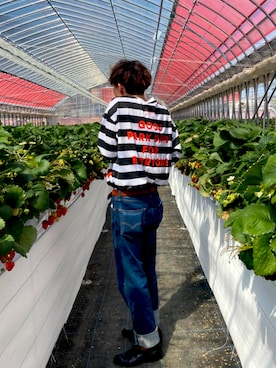 「Ungaro（ウンガロ）のアイテム」を使った、名前さん（メンズ・165cm）の春コーディネート