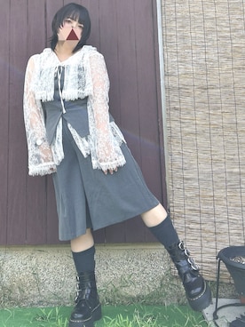 「アイテム（トップス）」を使った、ペキさん（レディース・50cm）の夏コーディネート