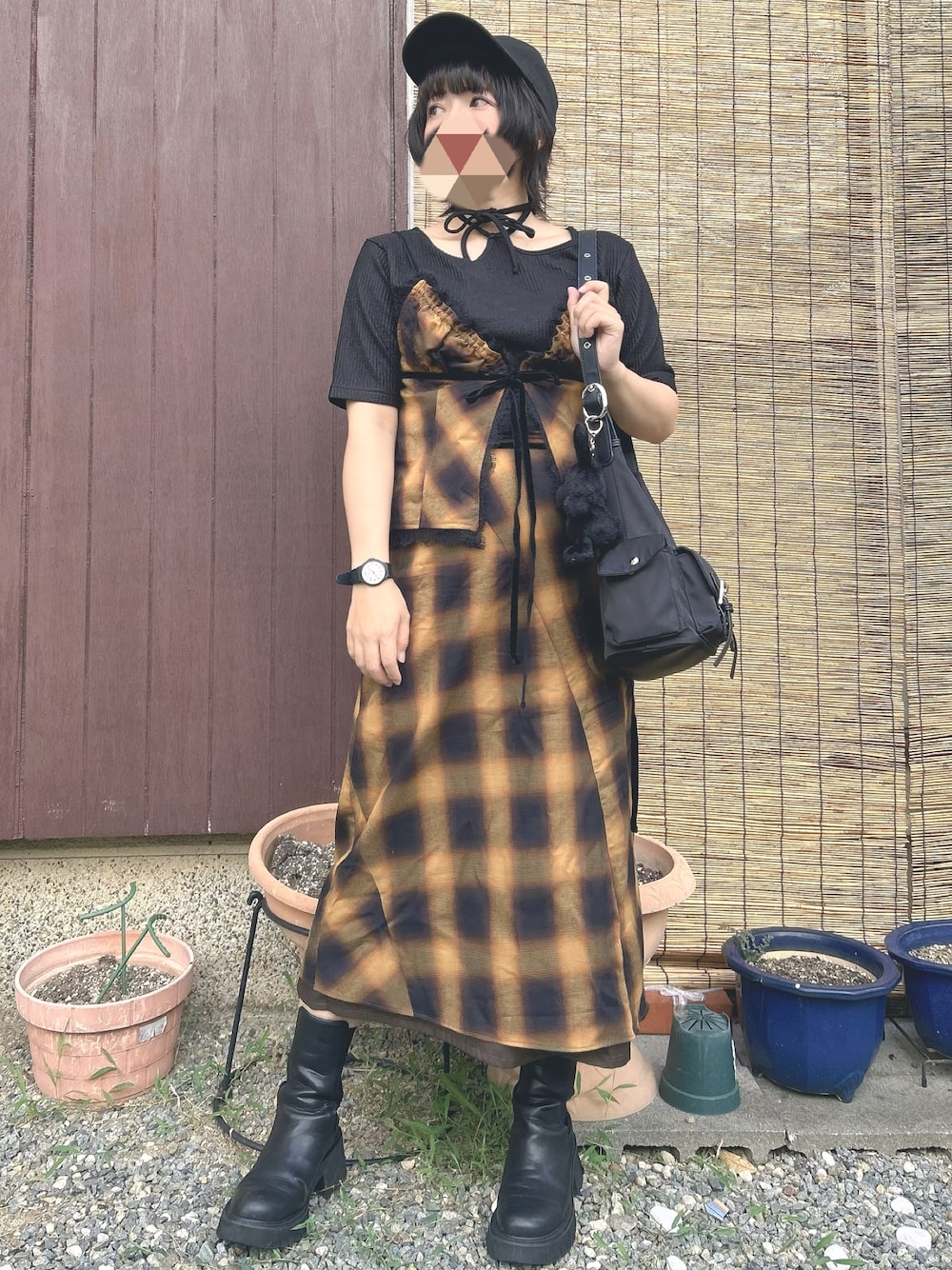 tanakadaisuke タナカダイスケチャイナリボンニットベスト