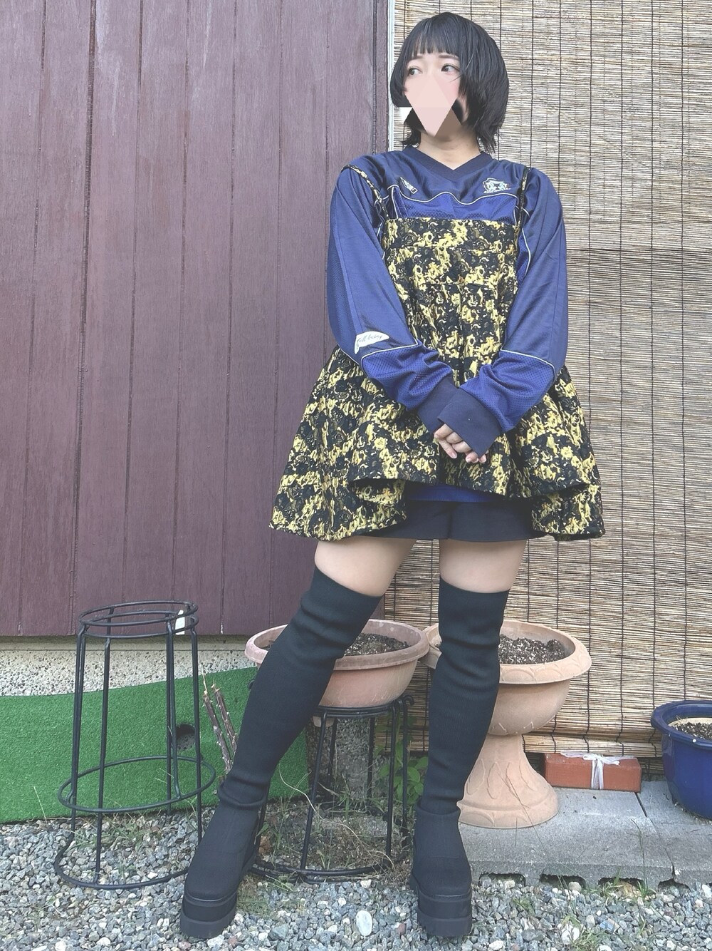 MAISON SPECIAL ジャガード2WAYパフスリーブチュニック SALE】Jacquard 2way Puff Sleeves Tunic