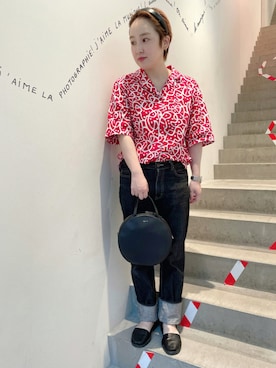 「agnesb.」｜agnesb渋谷店さん（レディース・159cm）の夏コーディネート