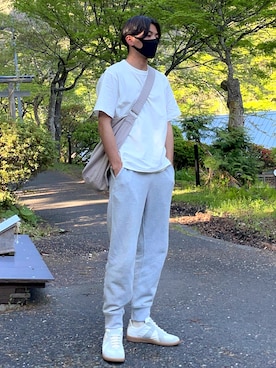 「ジョガーパンツ」｜amonさん（メンズ・174cm）の春コーディネート