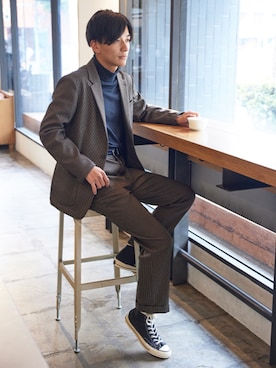 「ct70」｜「アイテム（ジャケット/アウター）」を使った、amonさん（メンズ・174cm）の夏コーディネート