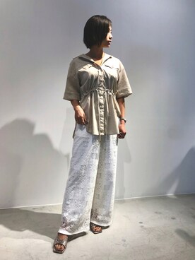 kana0219さん（レディース・158cm）の夏コーディネート