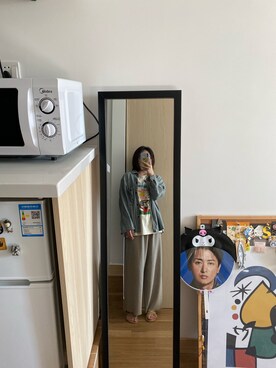 魚スキけどアウトドア苦手ナ丶さんのコーディネート