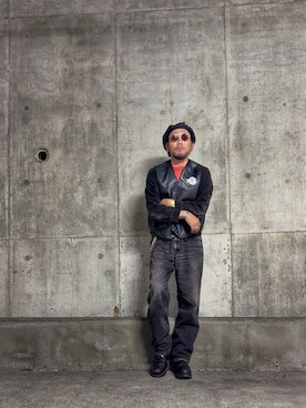 「着回しコーデ」｜Ri Maさん（メンズ・171cm）の冬コーディネート