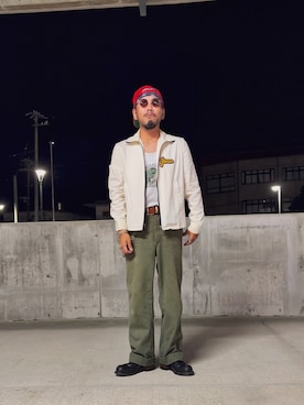 「アイテム（財布/小物、その他）」を使った、Ri Maさん（メンズ・171cm）の秋コーディネート