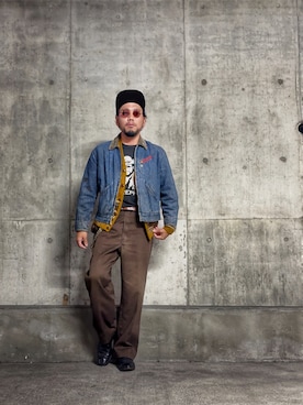 「アイテム（財布/小物）」を使った、Ri Maさん（メンズ・171cm・40代）の冬コーディネート