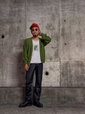 「アイテム（財布/小物）」を使った、Ri Maさん（メンズ・171cm）の秋コーディネート