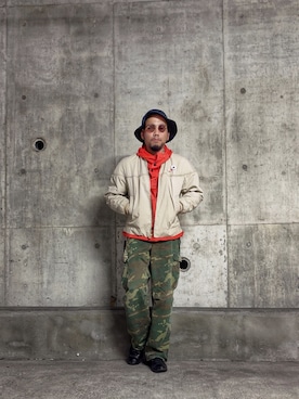 「アイテム（財布/小物）」を使った、Ri Maさん（メンズ・171cm・40代）の冬コーディネート