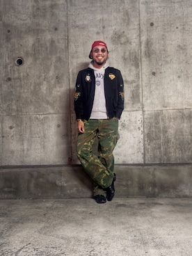 RiMaさん（メンズ・171cm）の春コーディネート