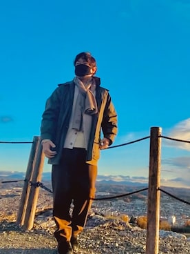 「THE SCOTCH HOUSE（スコッチハウス）のアイテム（ジャケット/アウター）」を使った、enjoy365さん（メンズ・171cm）の秋コーディネート