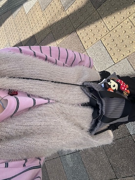 「アイテム（ネックレス）」を使った、ri3aさん（レディース・145cm）の秋コーディネート