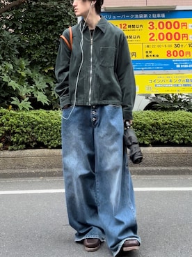 「REBALANCE（リバランス）のアイテム」を使った、Kairiさん（メンズ・168cm）の春コーディネート