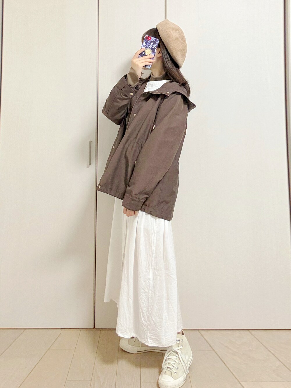 Simplicite（サンプリシテ）の「グログランフーディブルゾン