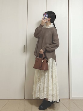 Mayさん（レディース・156cm）の秋コーディネート