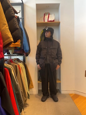 下田海秀さん（メンズ・168cm）の秋コーディネート