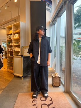 下田海秀さん（メンズ・168cm）の春コーディネート
