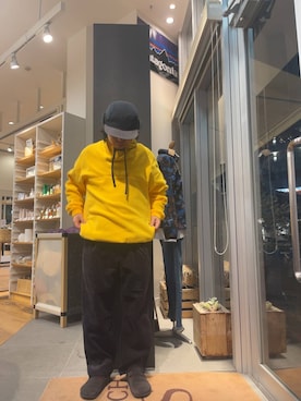 下田海秀さん（メンズ・168cm）の冬コーディネート