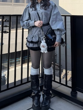 「me+em select（ミームセレクト）のアイテム」を使った、こんぷさん（レディース・160cm）の春コーディネート