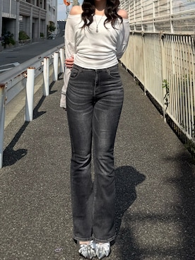 「CHROME HEARTS（クロムハーツ）のアイテム」を使った、こんぷさん（レディース・160cm）の夏コーディネート