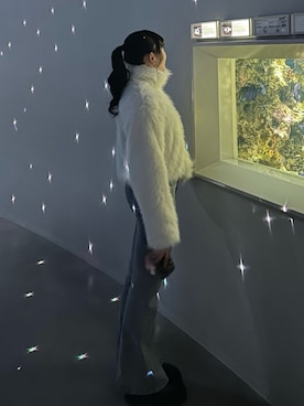 「GRL（グレイル）のアイテム（パンツ）」を使った、こんぷさん（レディース・160cm）の春コーディネート