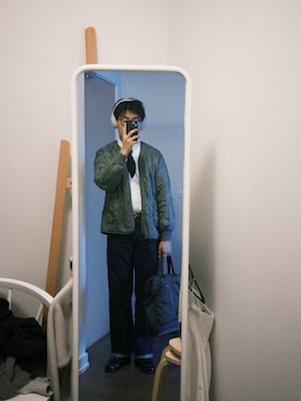 「Alpha Industries（アルファインダストリーズ）のアイテム（ジャケット/アウター）」を使った、rookiespoonさん（メンズ・183cm）の春コーディネート