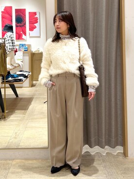 スズさん（レディース・152cm）の冬コーディネート