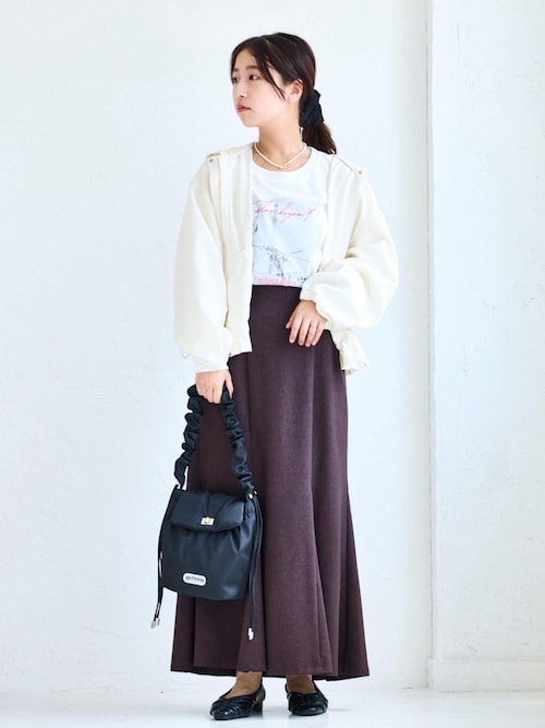 セール】【WEB限定】バックフリルライトフードブルゾン（ブルゾン