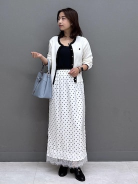 「MARY QUANT（マリークワント）のアイテム」を使った、スズさん（レディース・152cm）の夏コーディネート