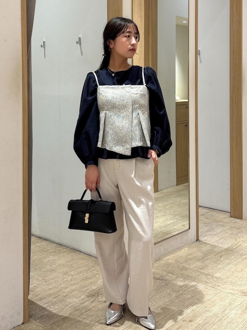 セール】【洗える】シャーリングブラウス（シャツ/ブラウス）｜VIS