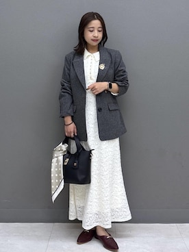 「VIS（ビス）のアイテム」を使った、スズさん（レディース・152cm）の秋コーディネート