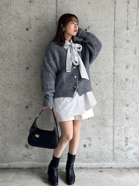 「W雑貨_pickup」｜スズさん（レディース・152cm）の秋コーディネート
