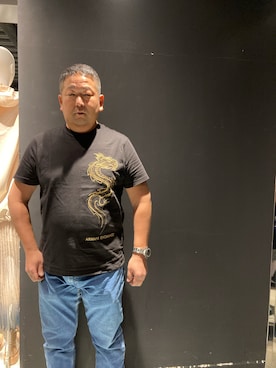 「ARMANI EXCHANGE（アルマーニエクスチェンジ）のアイテム」を使った、0129evolutionさん（メンズ・165cm）の春コーディネート