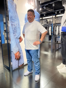 「ARMANI EXCHANGE（アルマーニエクスチェンジ）のアイテム」を使った、0129evolutionさん（メンズ・165cm）の夏コーディネート